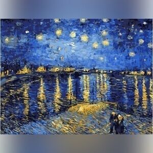 Vincent Van Gogh Starry Night Paint By Numbers
